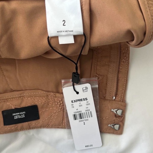 Express Super High Waisted Shorts NWT - Picture 6 of 8